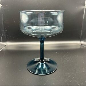 Lenox Blue Mist Champagne Sherbet Parfait Glasses Set Of 8 Vintage